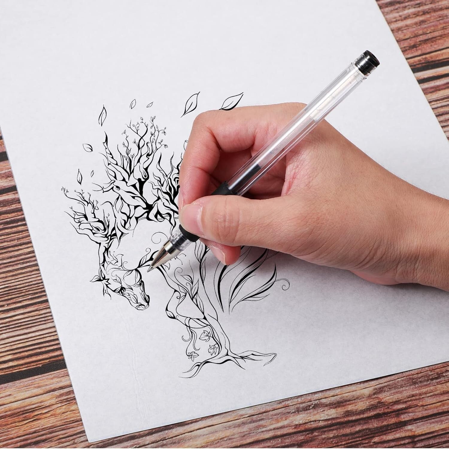 A4 Sized Tattoo Stencil Paper, 300 Sheets - Ideal for Tattoo Artists & Hobbyists