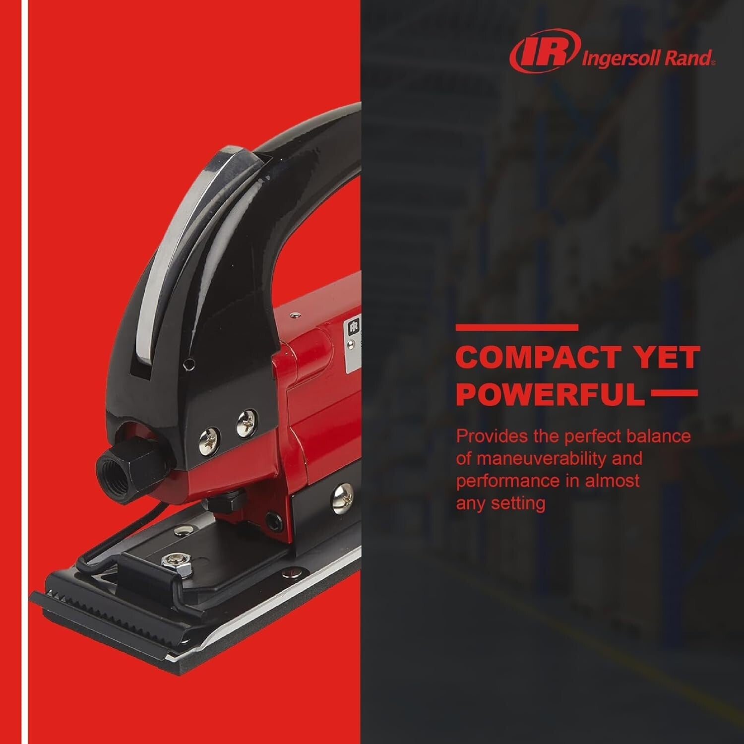 Professional Grade 3,000 SPM Air Sander with Vibration Control and Comfort Grip