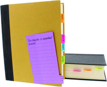 Load image into Gallery viewer, Compact 4" x 6" Divider Sticky Note Packs - 720 Pages for All Your Thoughts