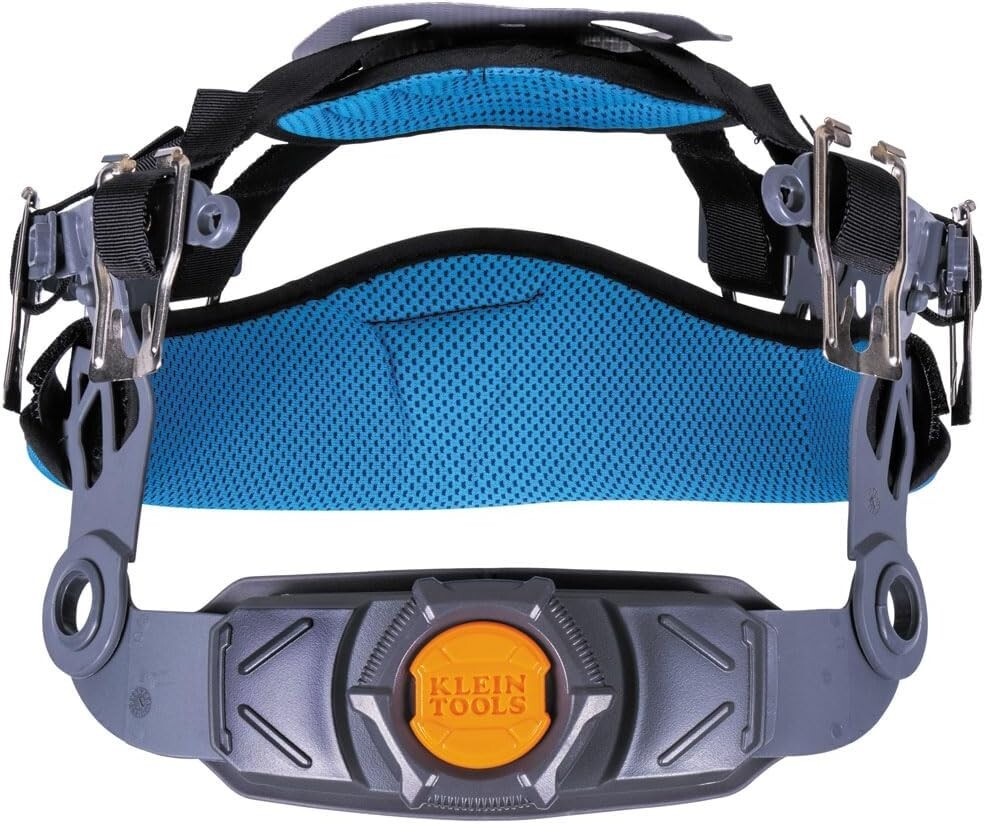 Durable Klein Carbon Fiber Hard Hat - Vented Full Brim Design for Max Safety