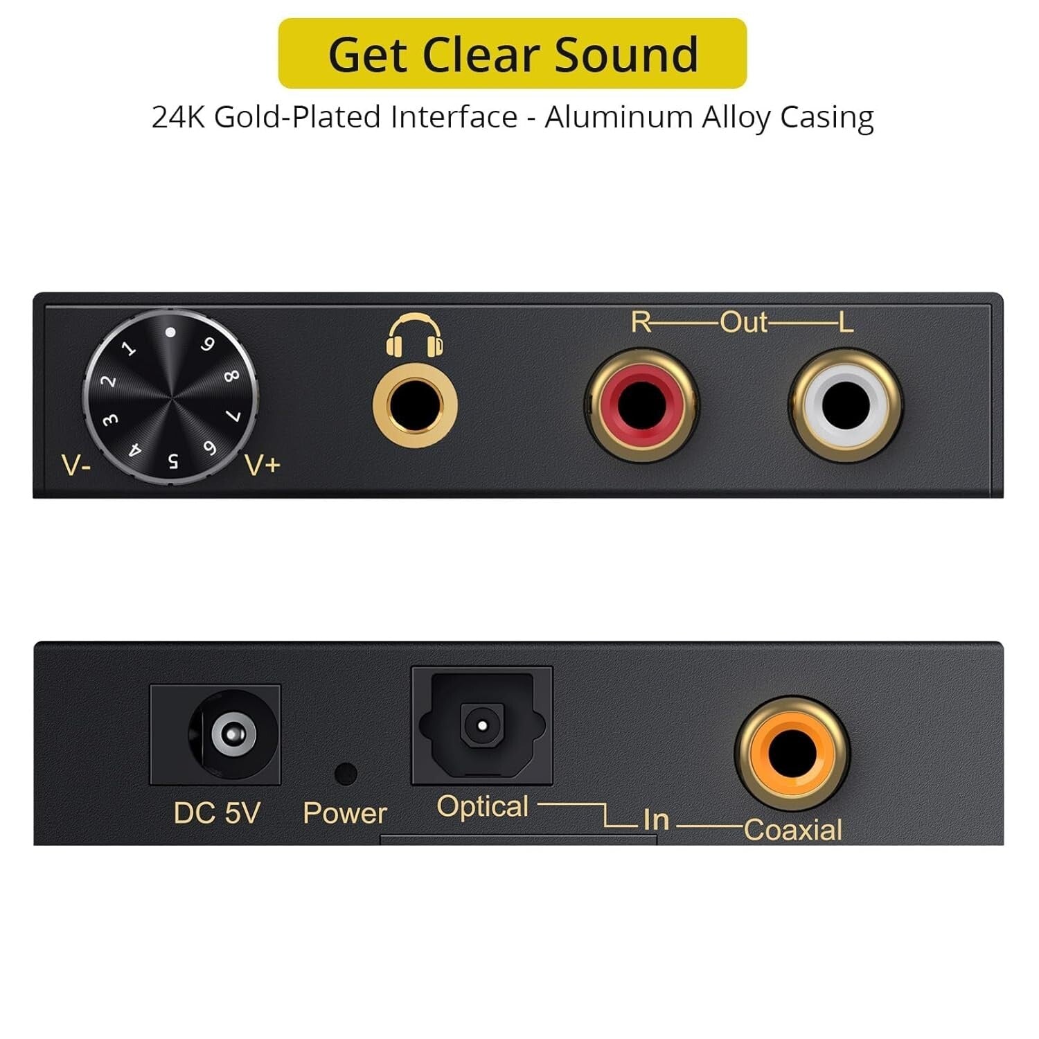 Dolby AC-3 DTS 5.1CH Audio Converter - Compact and Effortless Signal Conversion