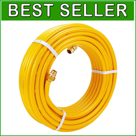 High-Performance 100ft Stainless Steel Corrugated Gas Line - Ideal for All Uses