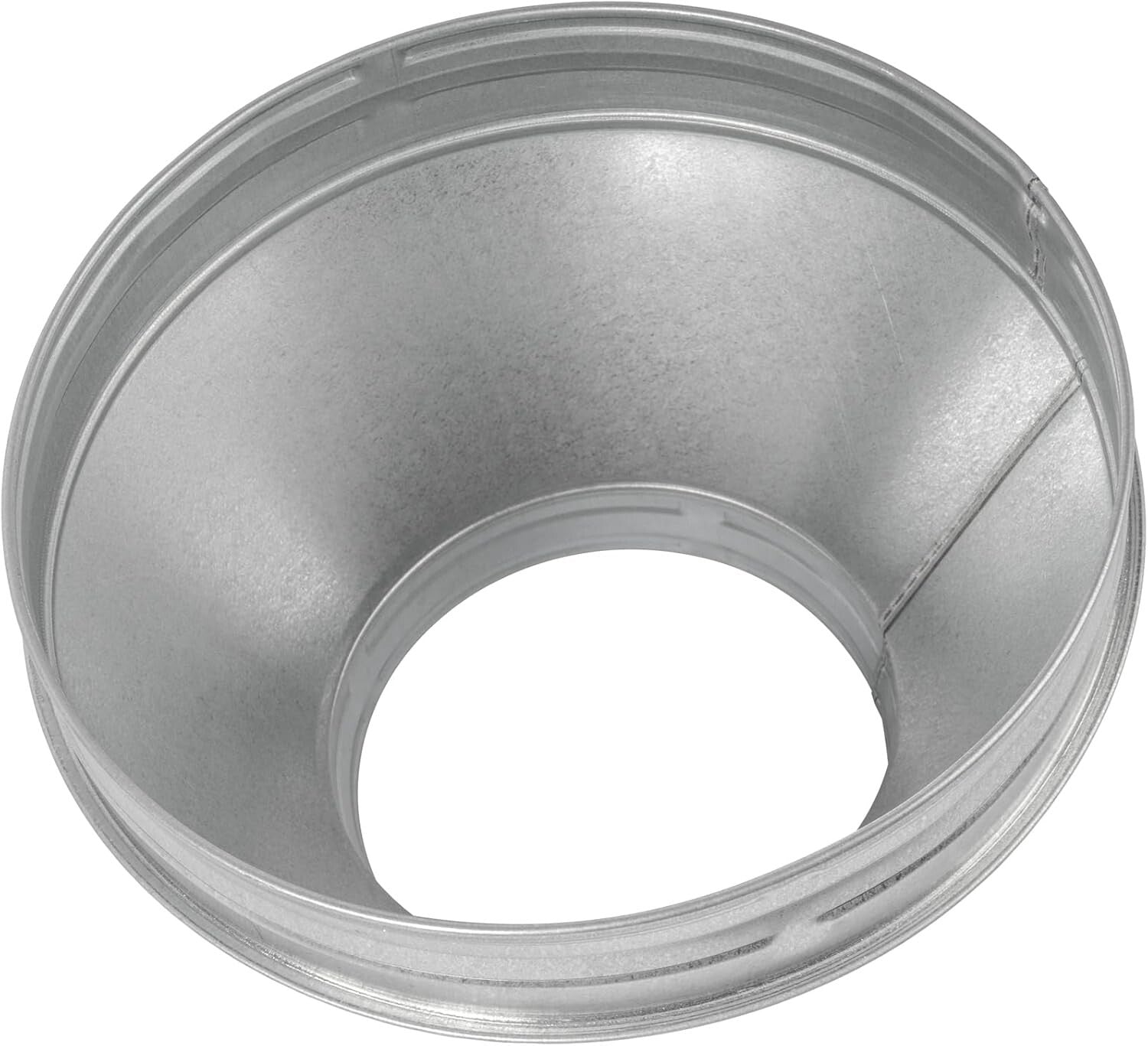 10" to 6" Galvanized Steel Duct Adapter - Perfect for HVAC & Volume Control