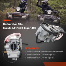 Load image into Gallery viewer, High-Performance Carburetor for 2002-2007 Suzuki LT-F400 Eiger - Easy Install