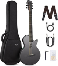 Load image into Gallery viewer, Lightweight Carbon Fiber Acoustic Electric Guitar with SP1 Pickup System