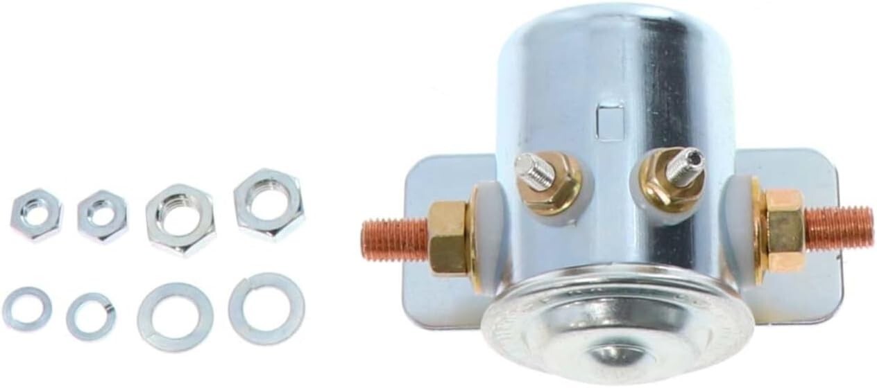 12V 200A Continuous Solenoid with Tungsten Carbide Contacts - Reliable Switch