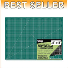 Load image into Gallery viewer, Professional 36"x48" Self-Healing Cutting Mat - Dual-Sided Non-Slip Design