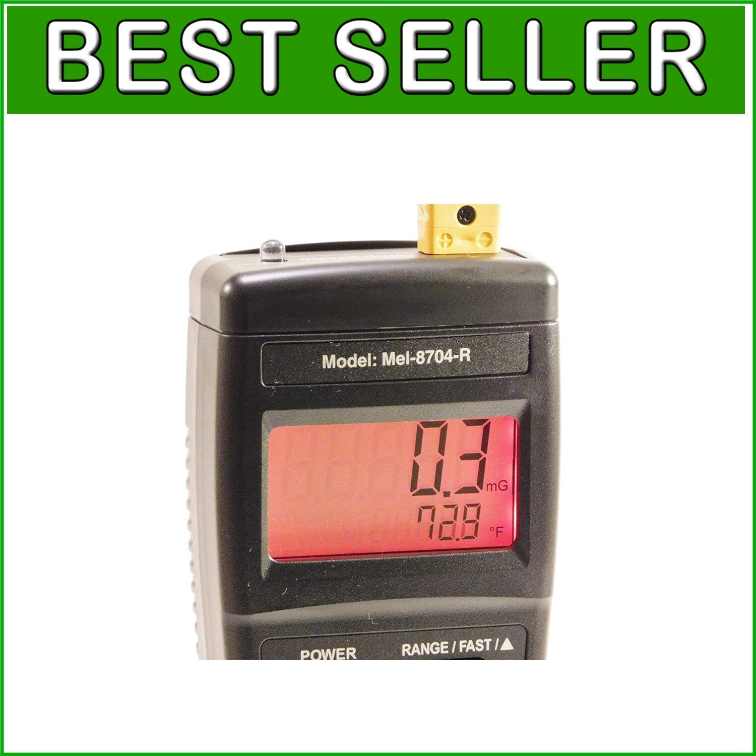 Mel Paranormal Ghost Hunting Tool - Portable 3-in-1 EMF Meter with Flashlight