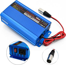 Load image into Gallery viewer, Compact and Lightweight 24V Battery Charger with I/O Switch &amp; Waterproof Design