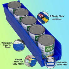 Load image into Gallery viewer, Durable 12-Pack Green Plastic Shelf Bins – Perfect for Closet and Drawer Storage