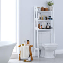 Load image into Gallery viewer, Maximize Space with our Stylish 3-Tier Over Toilet Bathroom Organizer Rack
