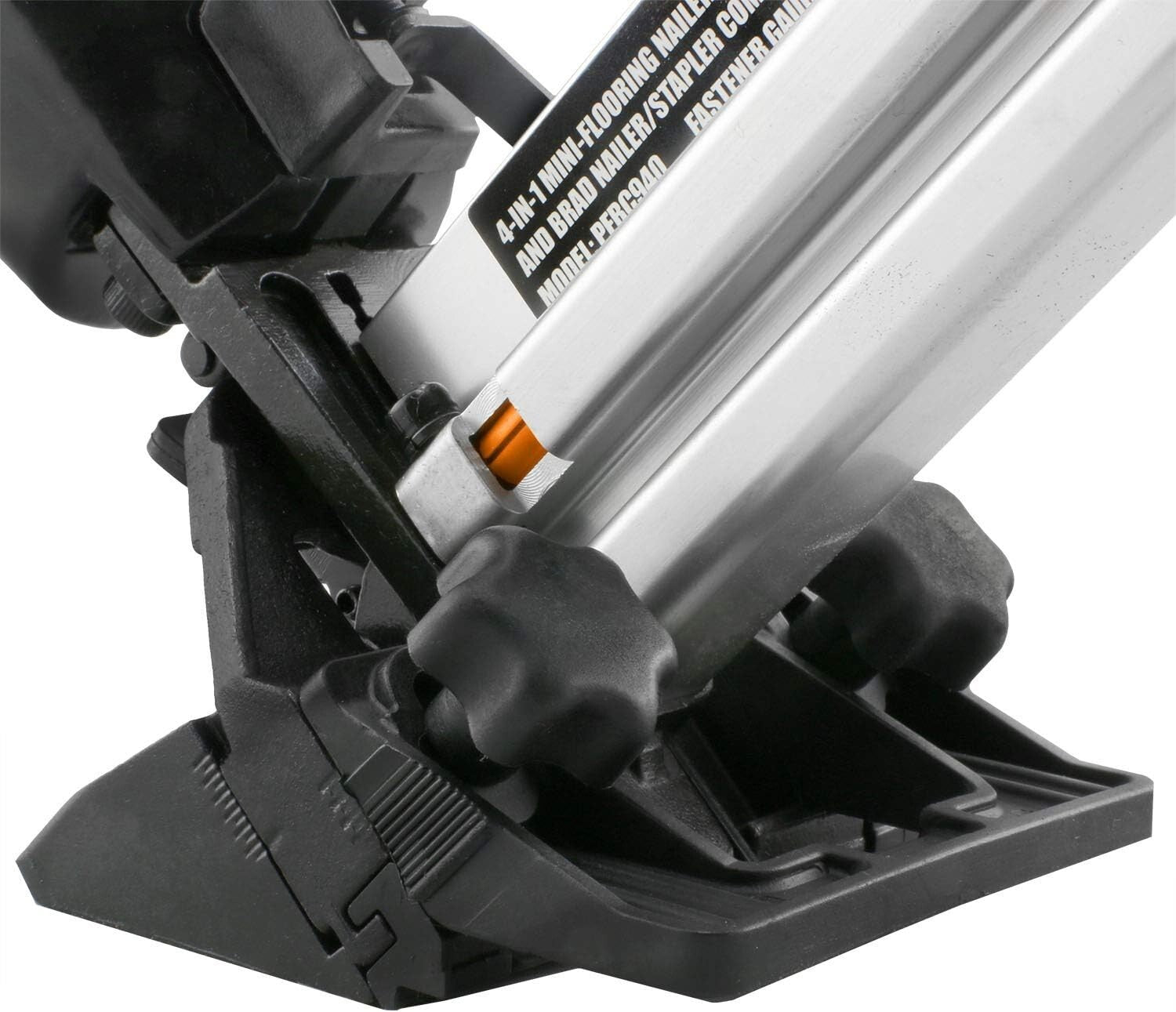 Adjustable Pneumatic Flooring Nailer for Hardwood & Decorative Trim Projects