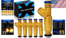 Load image into Gallery viewer, Advanced Fuel Injectors with O-Rings for Jeep 4.0L - Corrosion-Resistant (6 PCS)