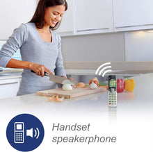 Load image into Gallery viewer, Caller ID &amp; Call Waiting Cordless Phone System with 2 Handsets - Silver/Black