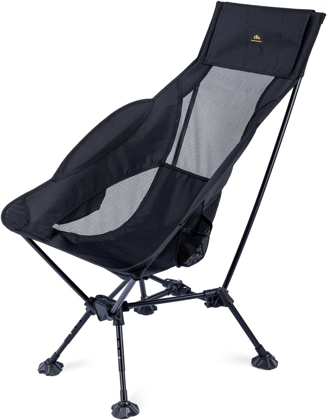 Ultralight Compact Folding Beach Chair - Adjustable with Anti-Sinking Feet