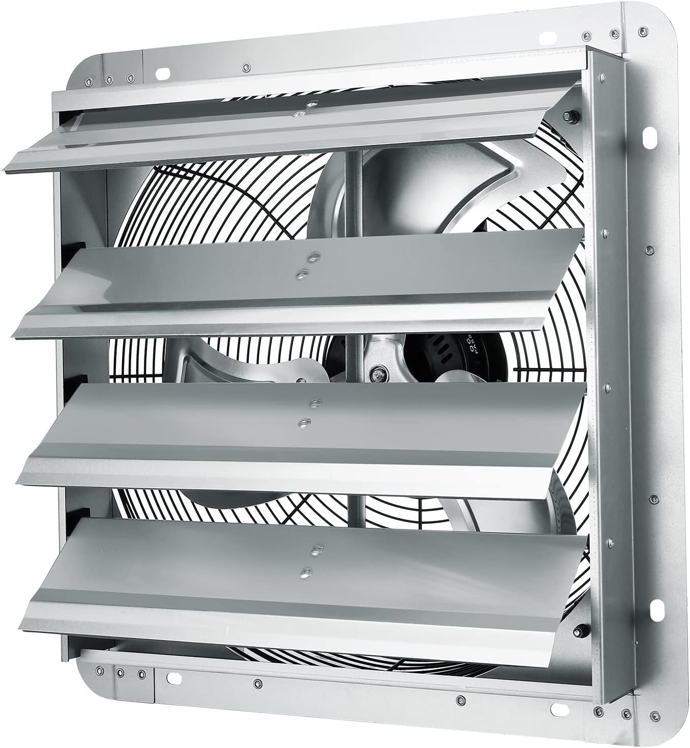16 Inch High Airflow Shutter Exhaust Fan - Efficient Cooling for Home and Work