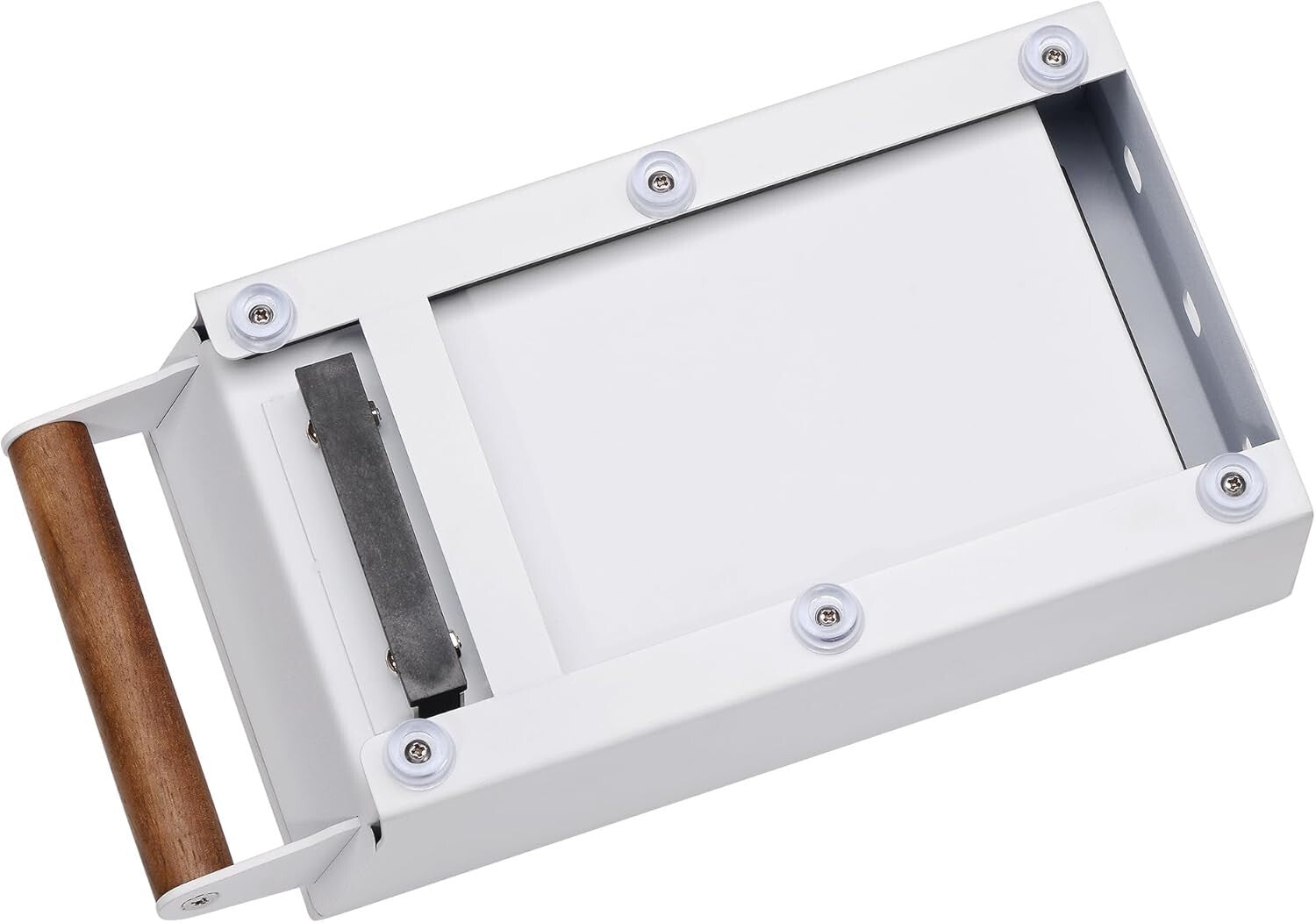 Epreo Knock Box: Coffee Knocker Drawer with Walnut Handle & Stainless Steel