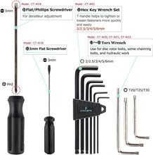 Load image into Gallery viewer, Durable 23-Piece Bicycle Tool Kit - Essential for Home or On-the-Road Repairs
