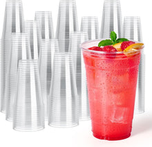 Load image into Gallery viewer, Versatile 20 oz Clear Drinking Cups - Perfect for Birthdays &amp; BBQs, 1000 Count