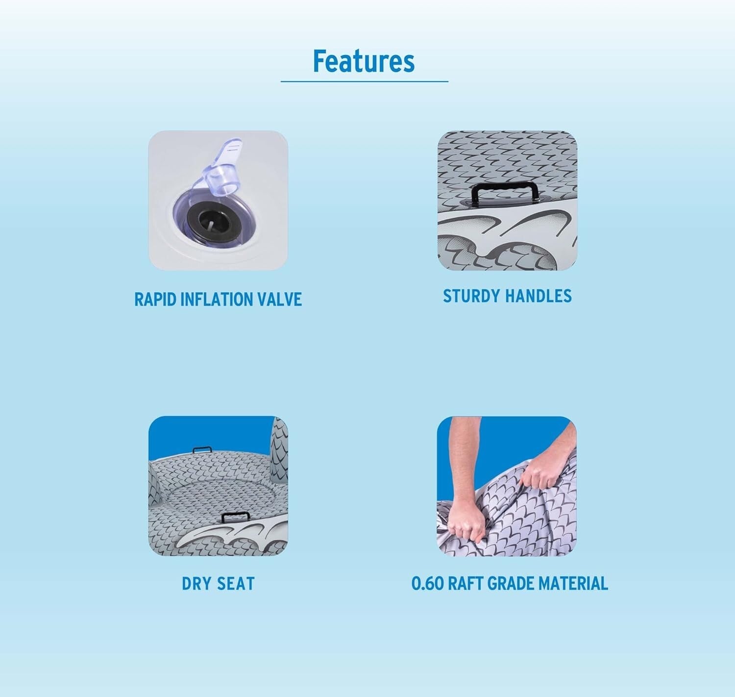 Ice Dragon and More! Vibrant Inflatable Sleds for Thrilling Winter Adventures