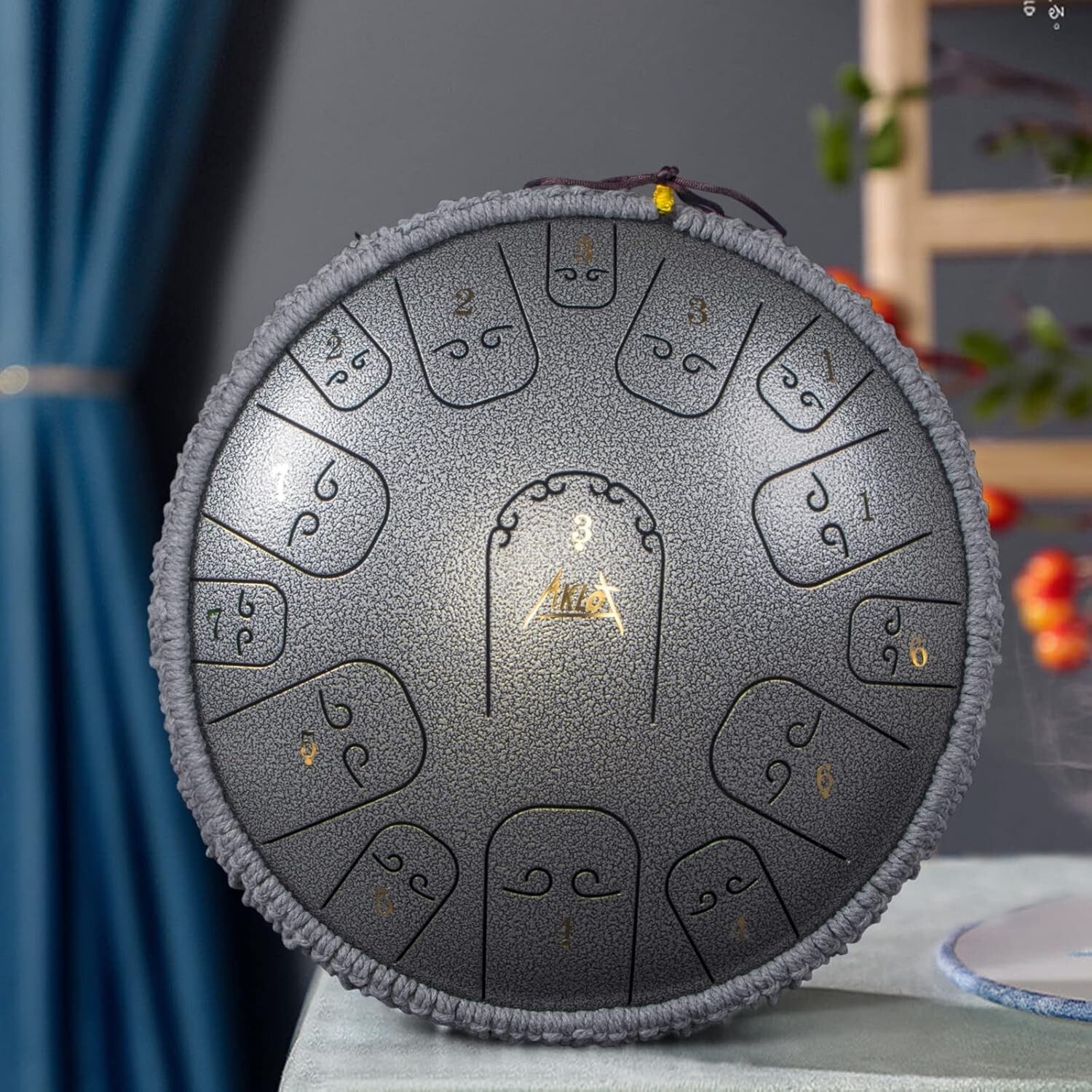 Ethereal Sound 14" Steel Tongue Drum - Perfect for Beginners and Professionals