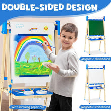 Load image into Gallery viewer, Fun &amp; Sturdy Height-Adjustable Easel - Ideal for Little Artists Aged 4-10