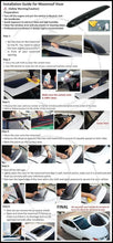 Load image into Gallery viewer, Universal 35-Inch Moonroof Visor - Elegant Sunroof Rain Guard &amp; Wind Deflector