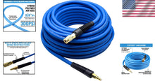 Load image into Gallery viewer, 300 PSI Lightweight 100ft Air Hose - All-Weather Flexibility with Quick Couplers