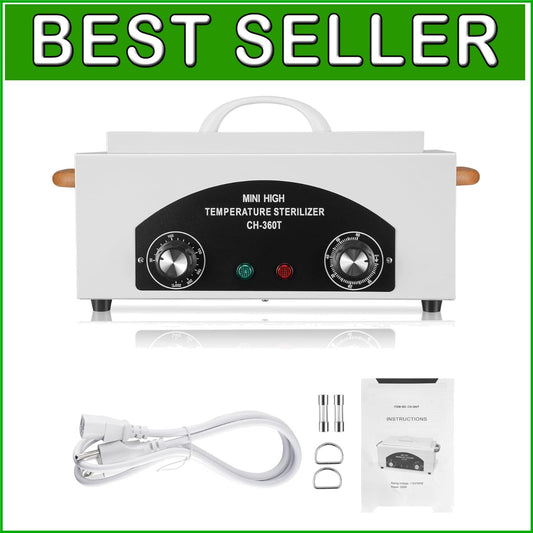 1.5L High-Performance Nail & Dental Tool Sterilizer - 110V Portable Unit