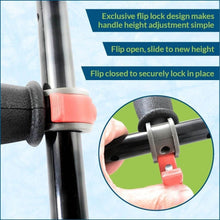Load image into Gallery viewer, Ultra Lightweight Spring-Loaded Crutches for Fashionable Mobility - 4'7" to 6'6"
