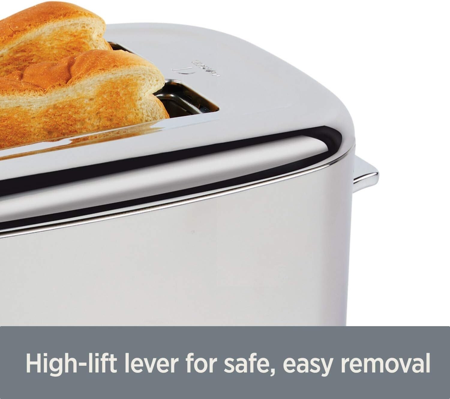 Elegant 2-Slice Stainless Steel Toaster with LED Display and 6 Browning Levels