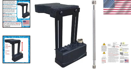 Durable Automatic Pool Fill Valve - 100% Rubber Base & Stainless Steel Hardware