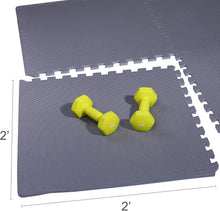 Load image into Gallery viewer, Professional Grade EVA Puzzle Exercise Mat - Covers 48 Sq Ft for All Sports