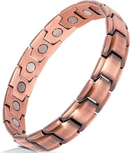 Load image into Gallery viewer, Premium Quality Copper Magnetic Anklet for Wellness - Adjustable Design
