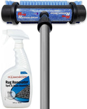Load image into Gallery viewer, Ergonomic Floor Scrub Brush with 32oz Shampoo for Hassle-Free Carpet Cleaning