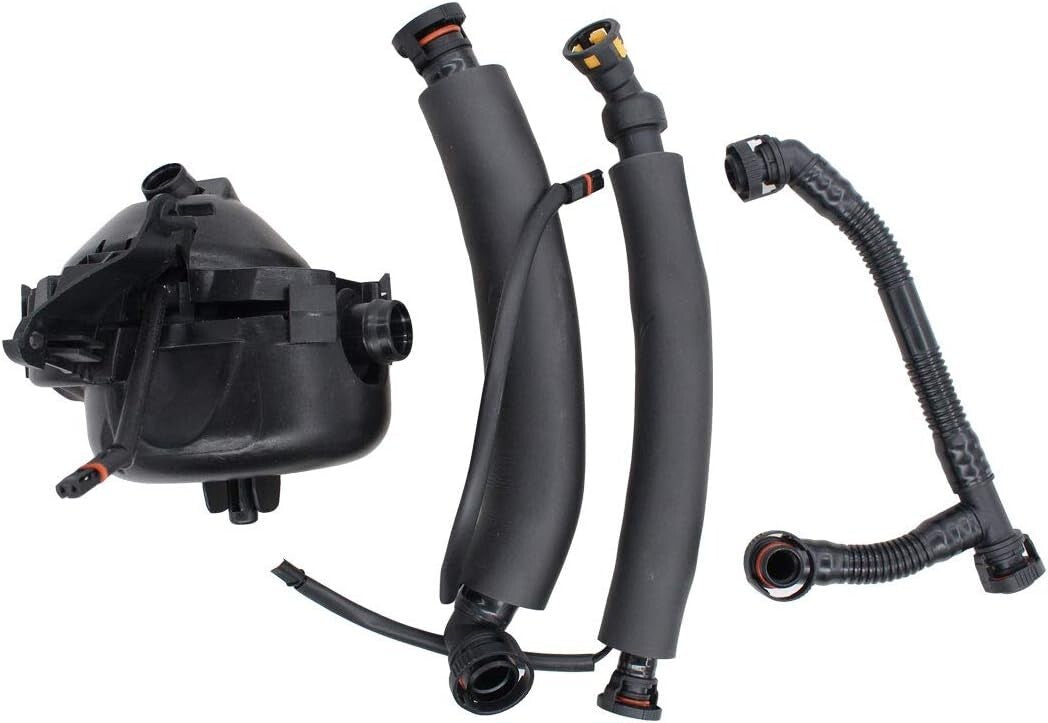 BMW Crankcase Ventilation Breather Hose Kit for E90 E91 E60 N52 Models
