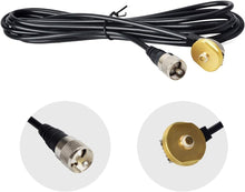 Load image into Gallery viewer, Stainless Steel NMO Antenna Kit - 21in VHF UHF Dual-Band with L Shape Bracket