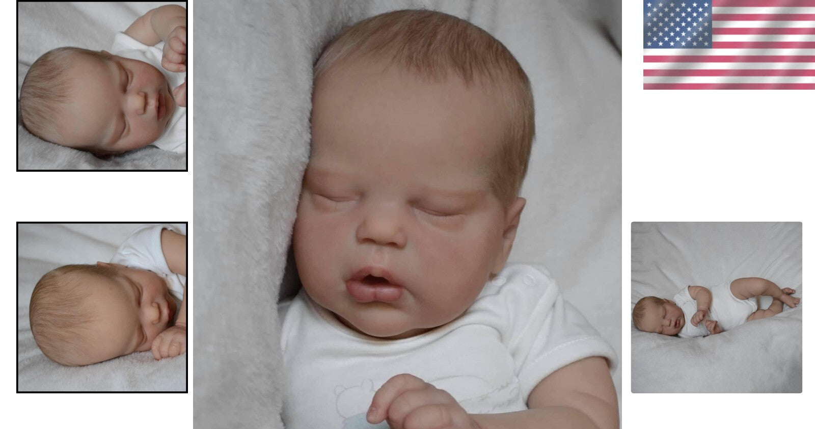 Realistic Reborn Toddler Girl Doll 20 Inch - 100% Handmade & Safety Certified