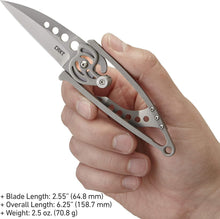 Load image into Gallery viewer, Gentleman Snap Lock Folding Knife: 2.55" Satin Blade with Quick Release Lanyard
