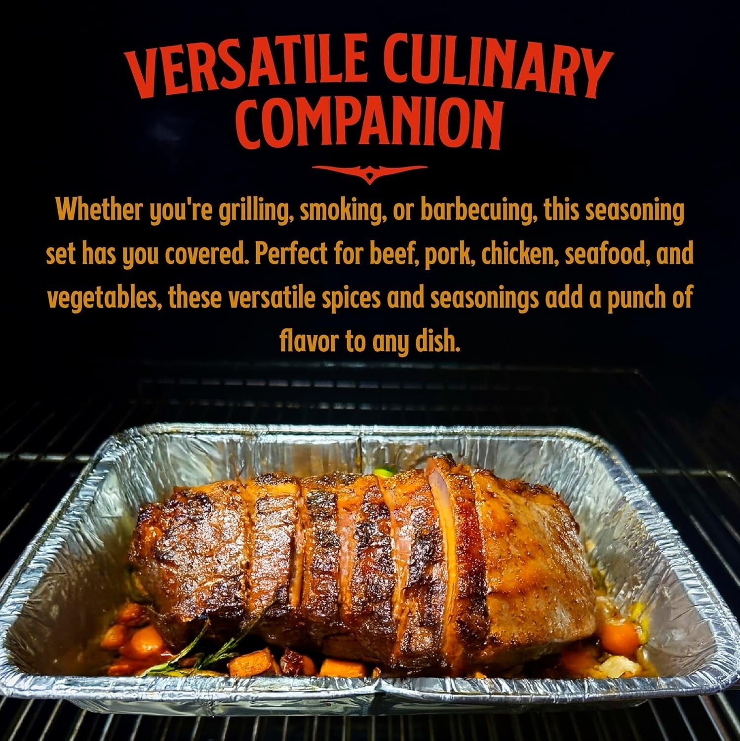 Big Poppa's Sweet Heat BBQ Seasoning 4-Pack - Perfect for All Meats & Veggies