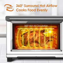 Load image into Gallery viewer, Versatile 30QT Bravo Air Fryer Toaster Oven with Touch Controls &amp; Digital Probe