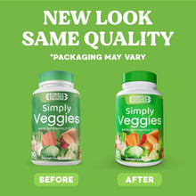 Load image into Gallery viewer, Plant-Based 90 Veggie Capsules with 42 Fruits &amp; Veggies - Gluten-Free Nutrition