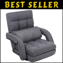 Load image into Gallery viewer, Compact Folding Gaming Chair with 42 Reclining Positions – Comfort Meets Style