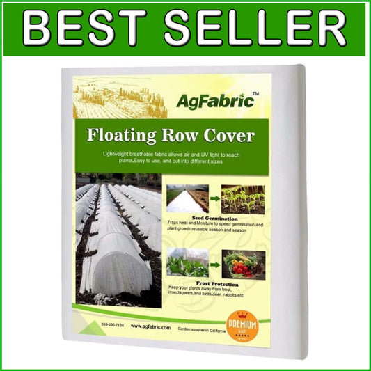 Multi-Application Plant Covers 7'x50' - Protect Vegetables & Flowers from Frost