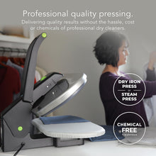 Load image into Gallery viewer, Professional Quality Digital Steam Press - 25x10.5 Inch Surface, Stainless/Black