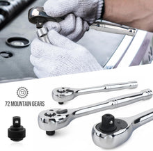 Load image into Gallery viewer, Durable SAE &amp; Metric Mechanic Tool Set with Polished Chrome Finish - 145 Pieces