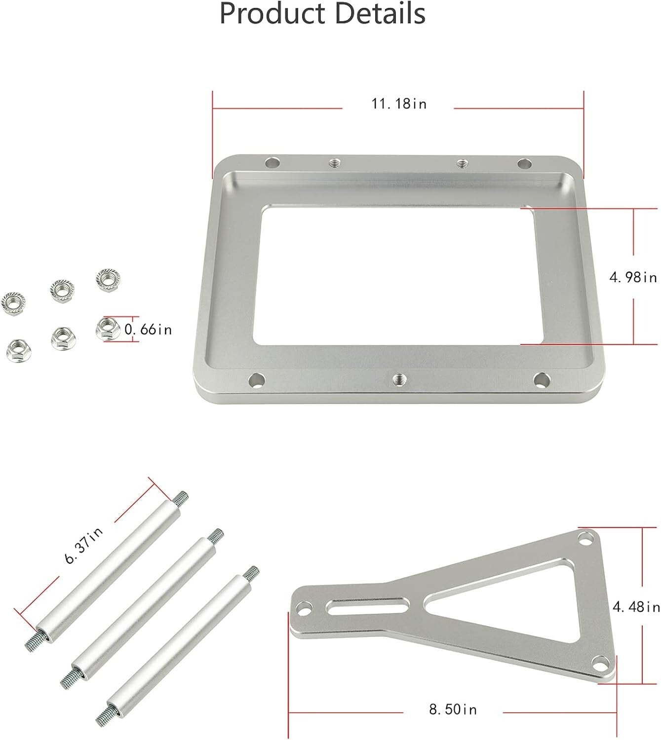 Universal Optima Battery Tray Kit: Heavy-Duty Aluminum Secure Mounting Solution