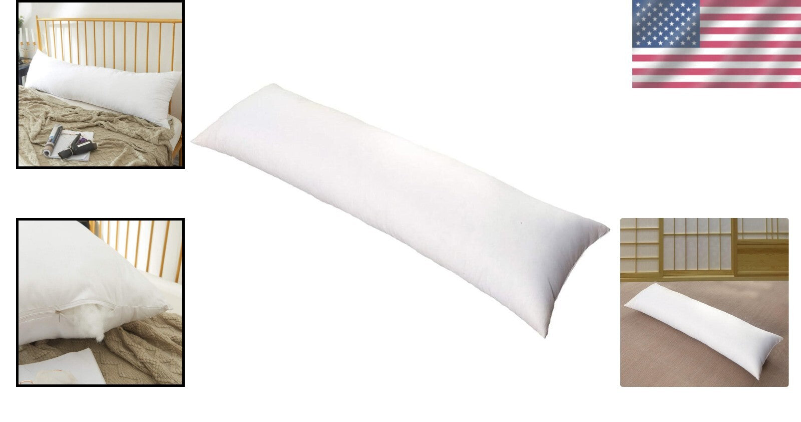 Anime Body Pillow 160x50cm - Adjustable Cooling Full Body Pillows for Adults