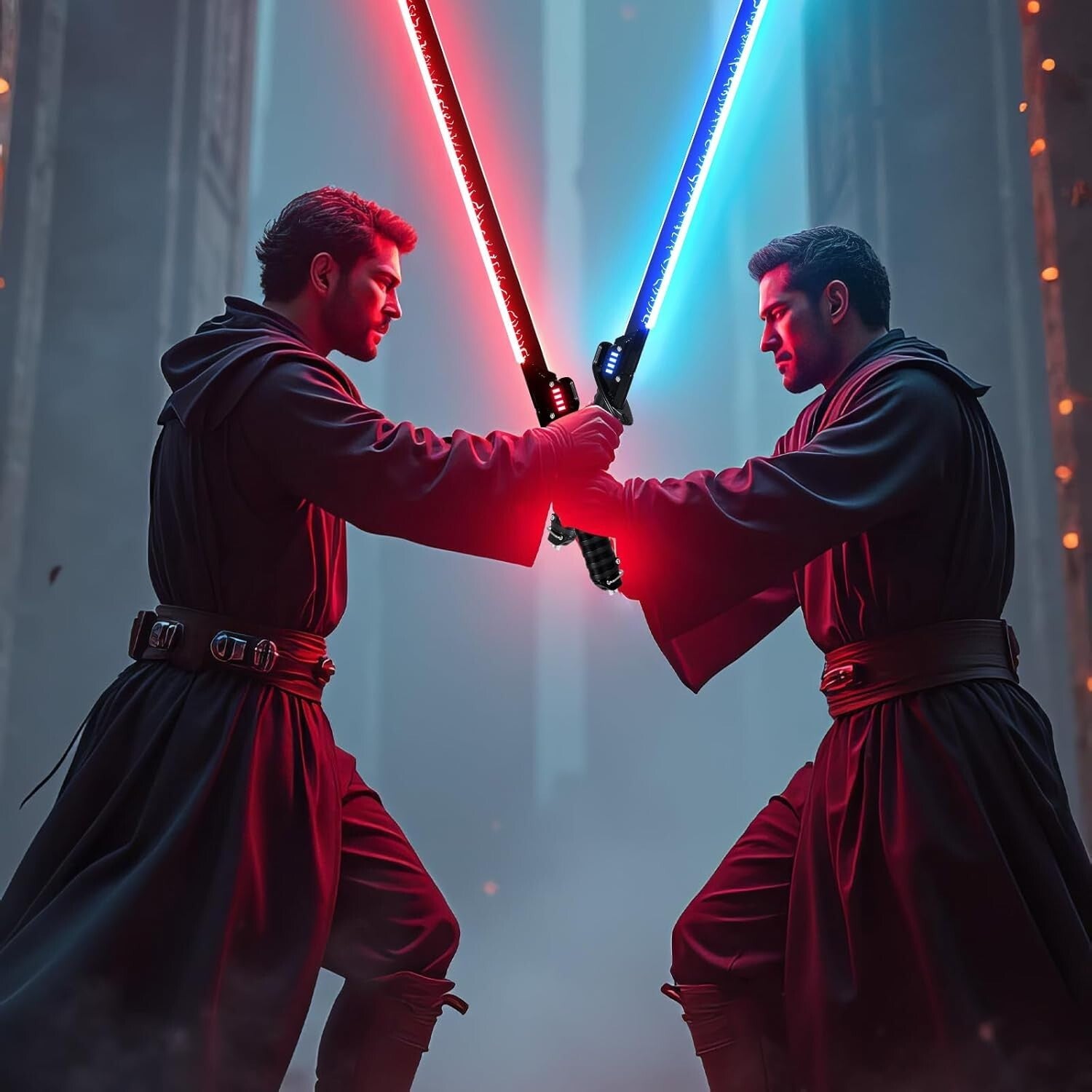 Premium Black Series Darksaber - Rechargeable, Smooth Swing for Adults & Boys