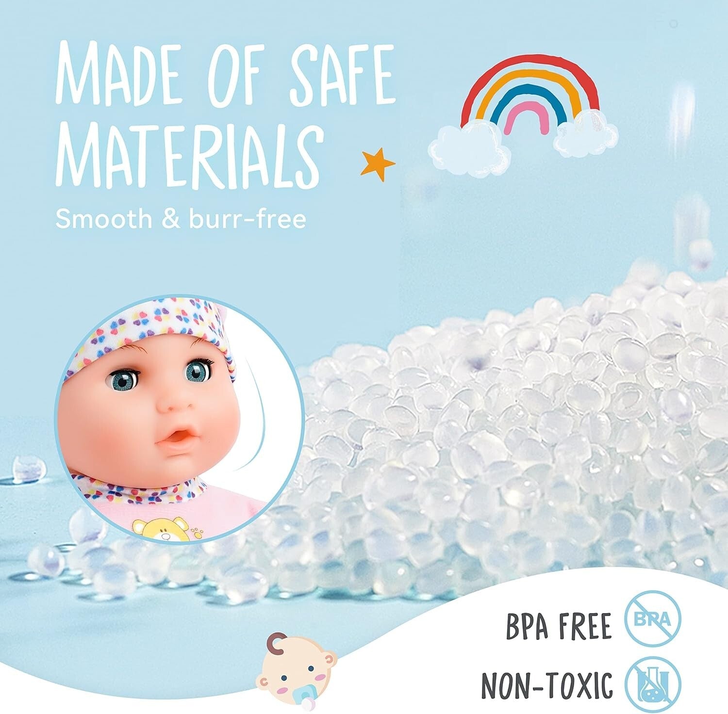 16-Inch Interactive Feeding Baby Doll Set - Perfect Gift for Toddlers 2-5+ Years